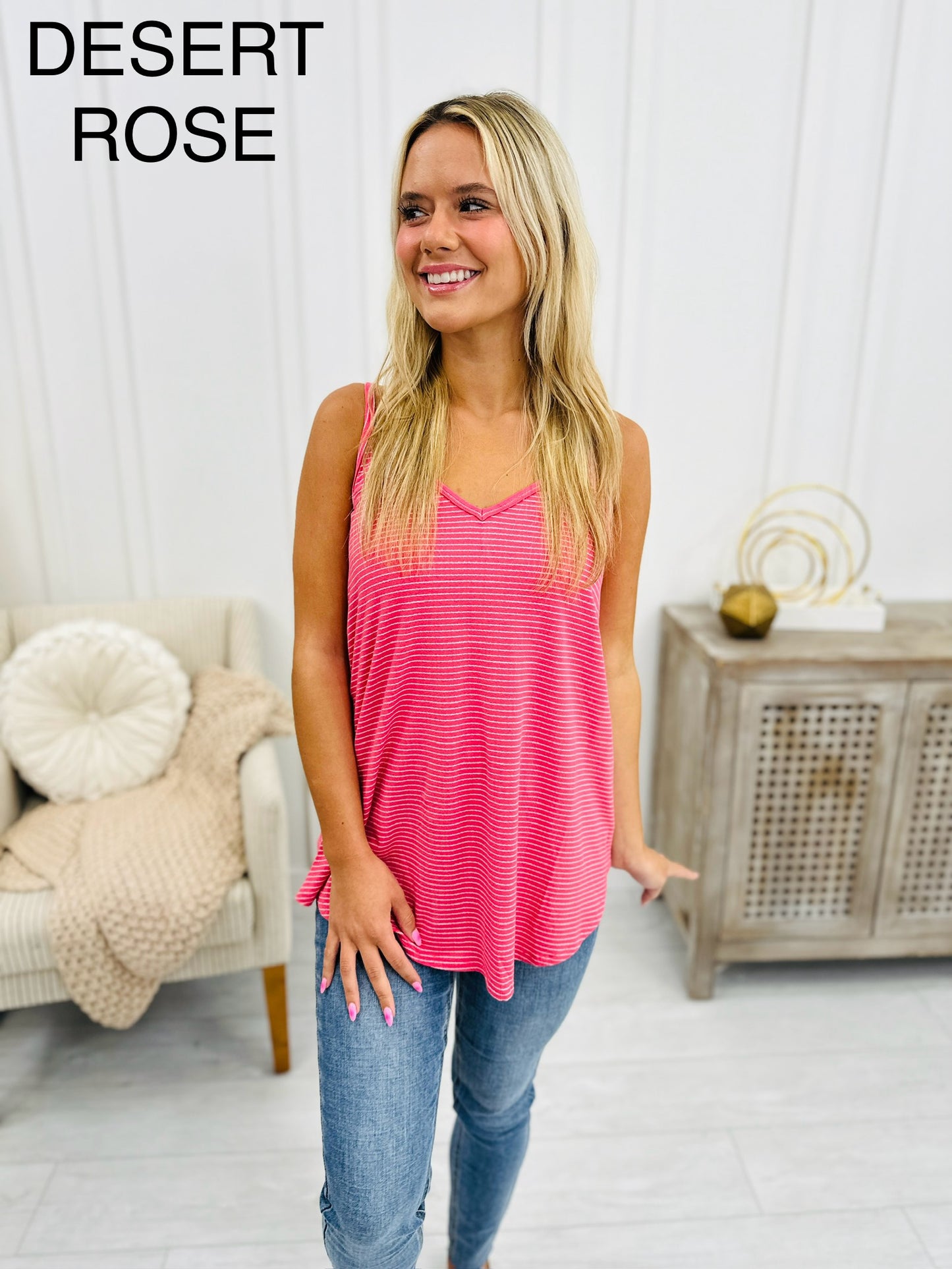 DOORBUSTER! REG/CURVY Summer Feels Tank Top- Multiple Colors!