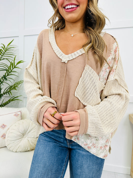 Pure Ease Top In Mocha