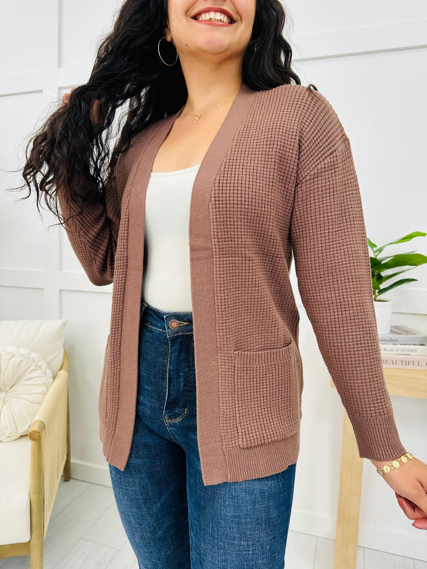 In Her Own World Cardigan- Multiple Colors!