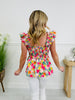 Petal Pop Tank Top in Tulip Print