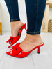 Center of Attention Heels In Red