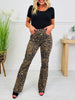 Judy Blue Leveled Up Leopard Bootcut Jeans