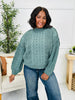 DOORBUSTER! The Cable Club Sweater- Multiple Colors!