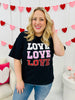 Triple The Love Graphic Tee