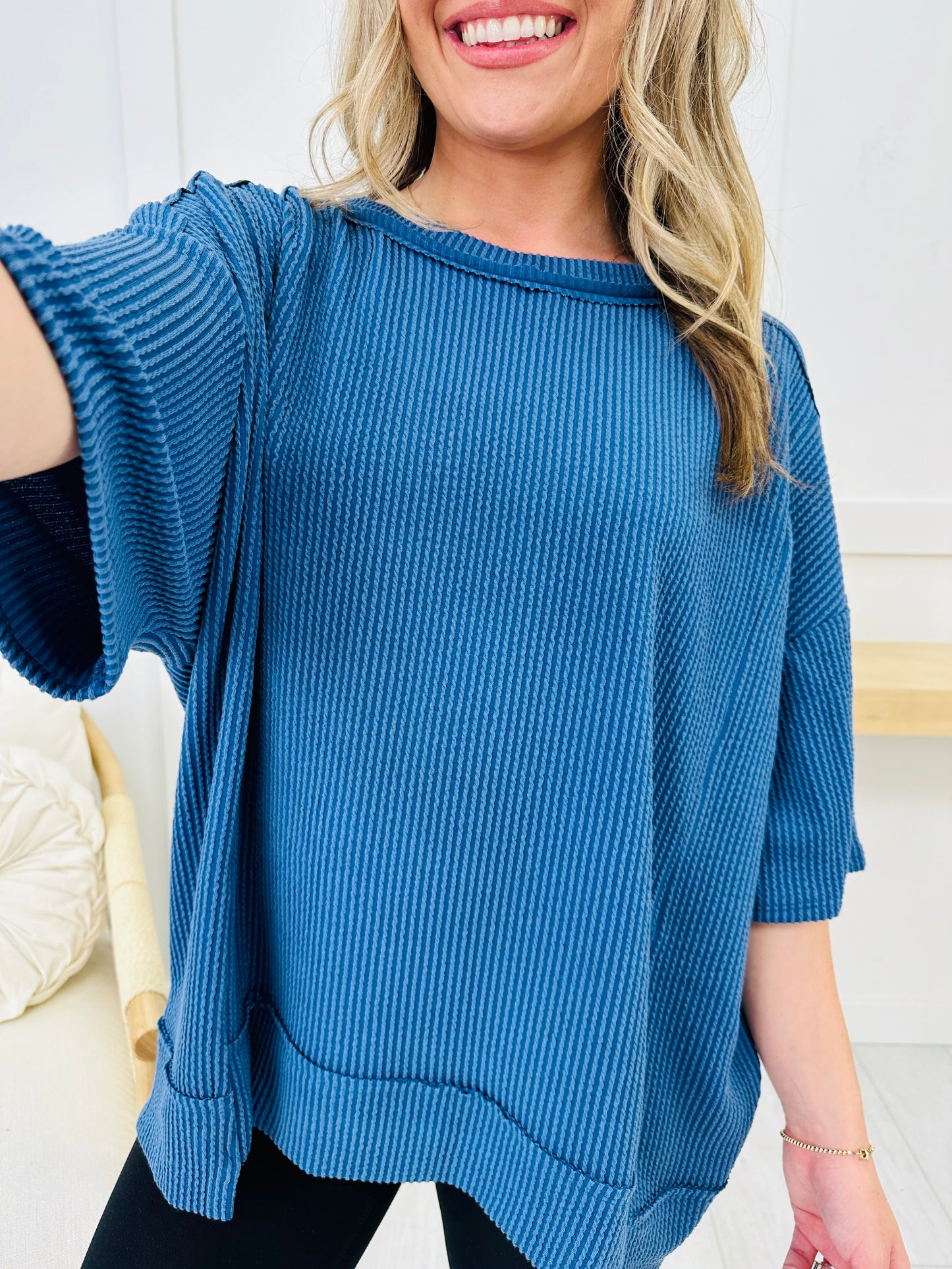 REG/CURVY Easy Living Pullover- Multiple Colors!