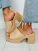 Quiet Luxury Wedge In Nude