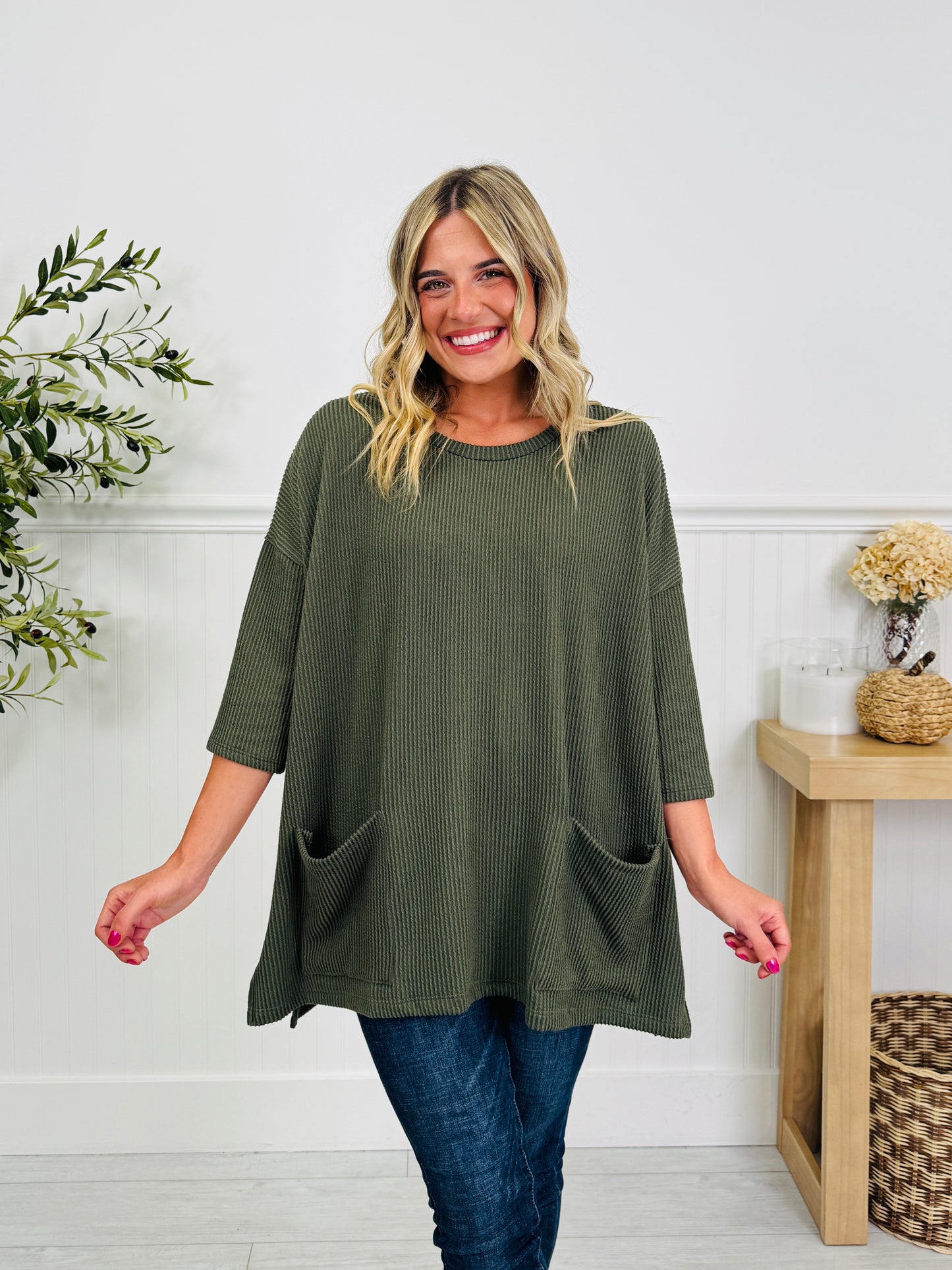 Easy On Repeat Top In Multiple Colors