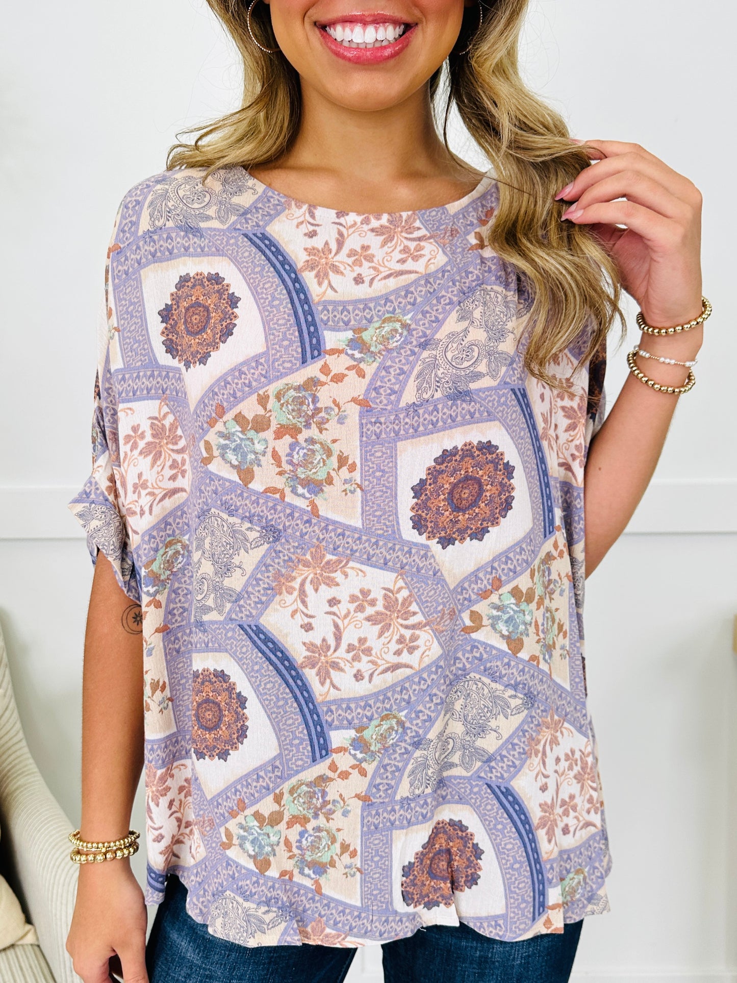 Moroccan Bloom Top