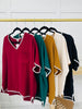 Stitch In The Daylight Top- Multiple Colors!