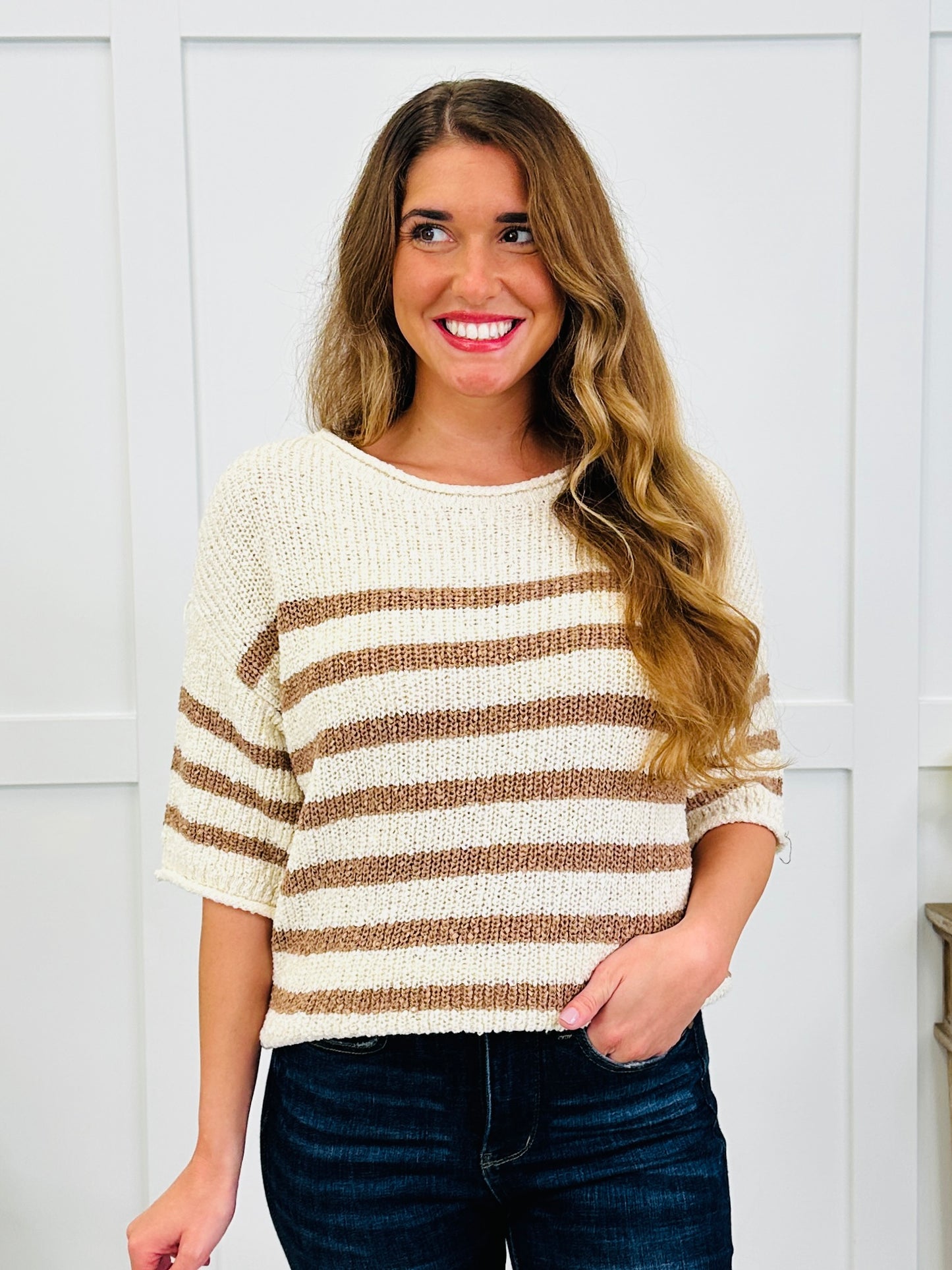 Nantucket Nights Sweater In Mocha