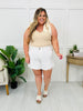 Judy Blue Hello Sunshine Rigid Magic Dad Shorts