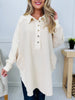 Sunday Structure Pullover in Cream