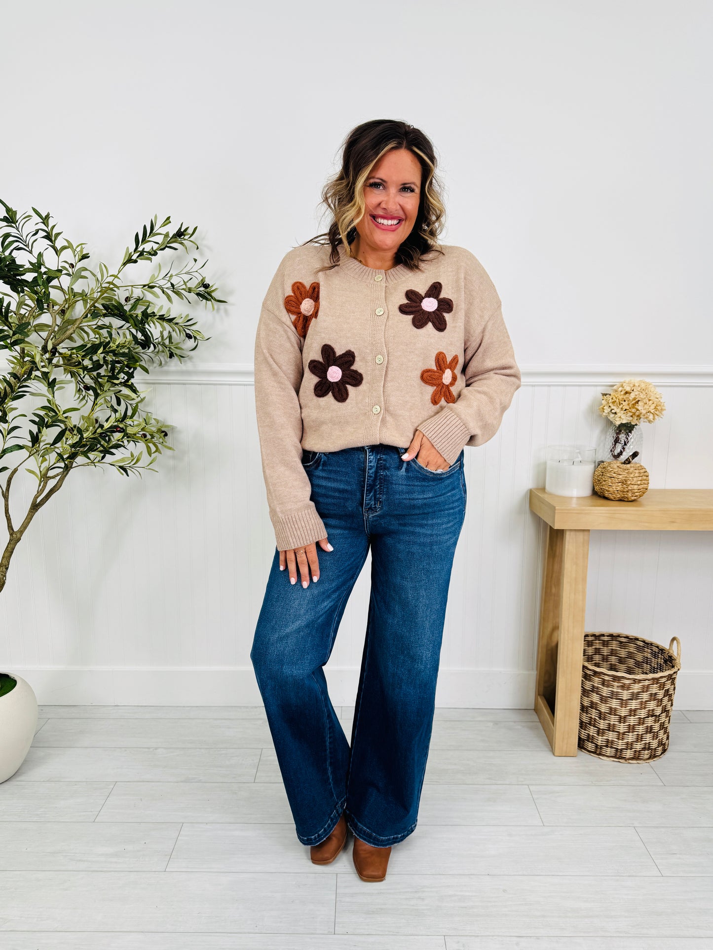 With You In Mind Wide Leg Tummy Control Jeans in Four Inseams