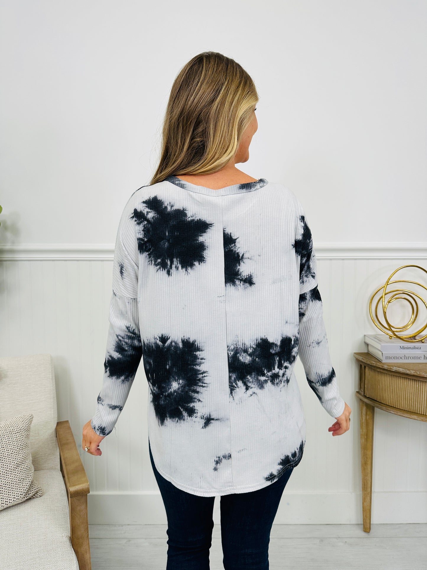 Simply Soothed Top In Grey