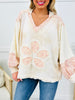 Be A Wildflower Hoodie In Cream