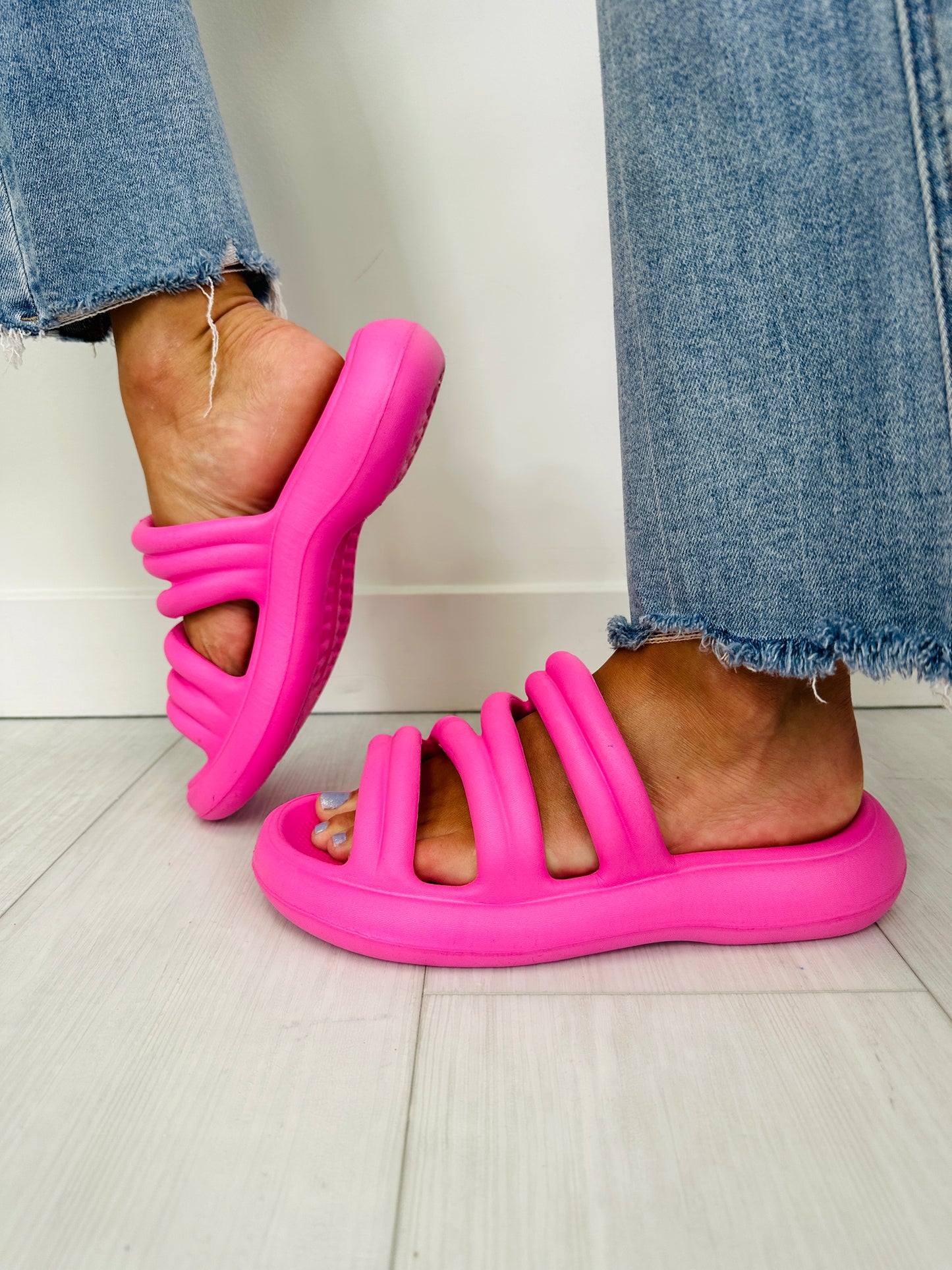 Clouded Rainbow Sandals In Multiple Colors