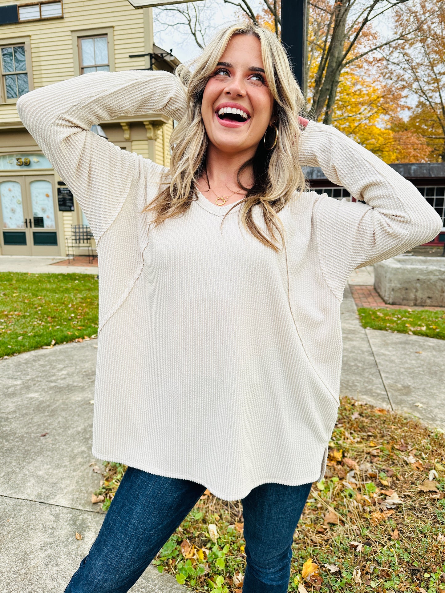 REG/CURVY Cozy and Corded Top - Multiple Colors!