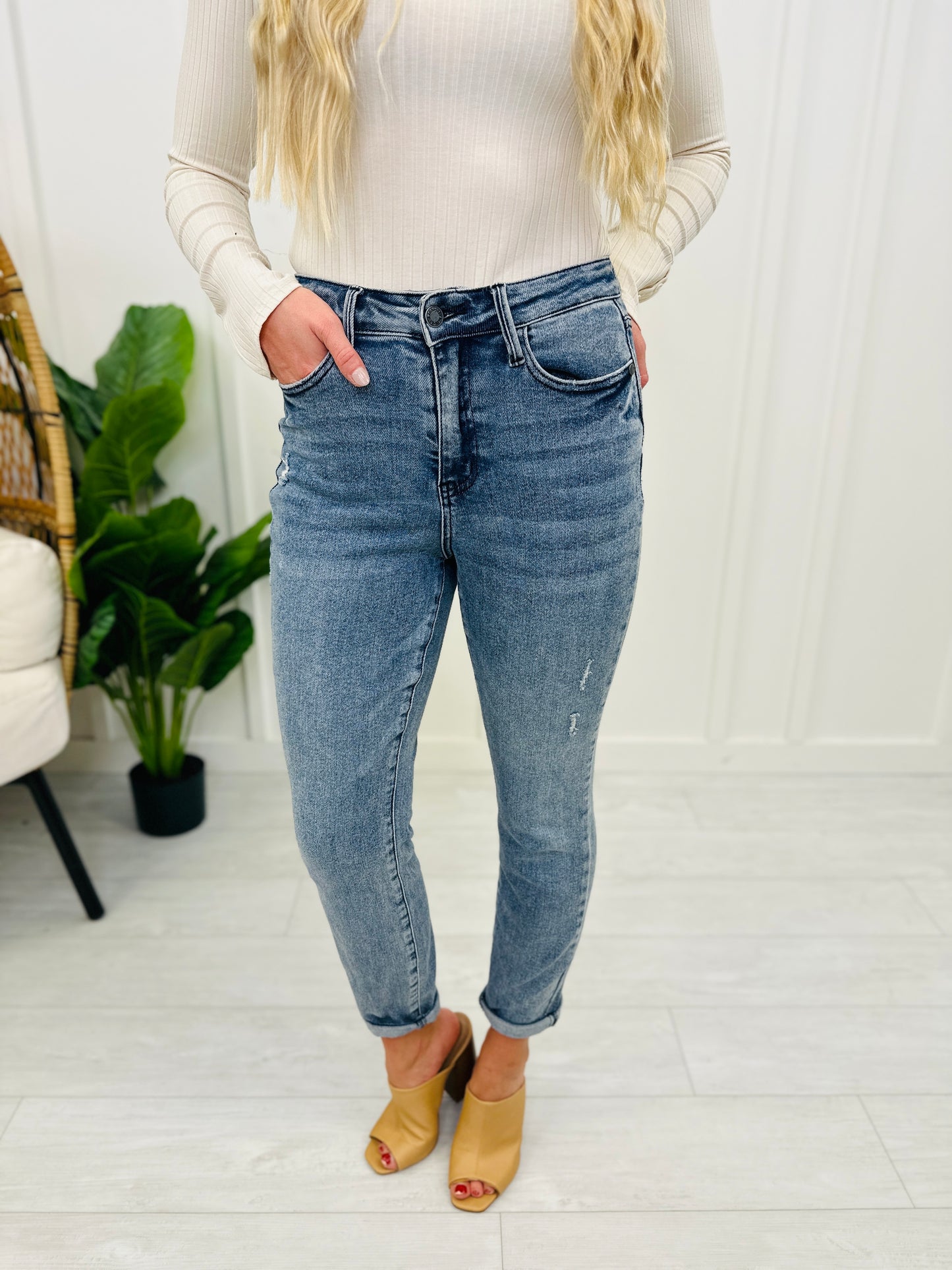 Judy Blue REG/CURVY Bend and Stretch Slim Fit Jeans