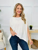 Delicate Drama Top in Cream