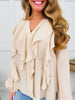 Glamorous Grace Top In Taupe