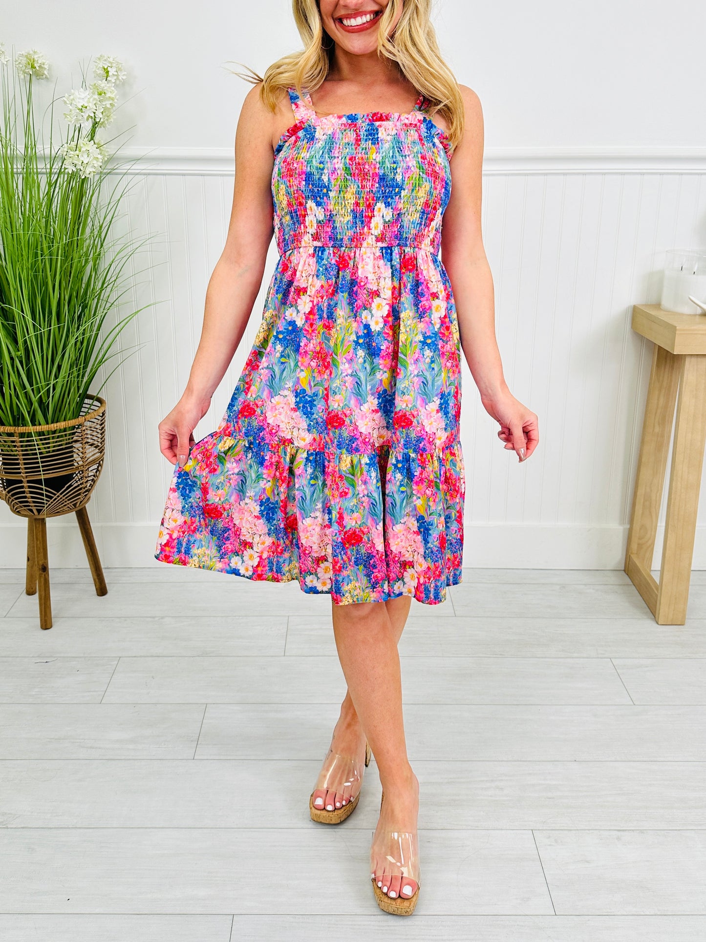 Bloom All Season Dress in Charleston Print