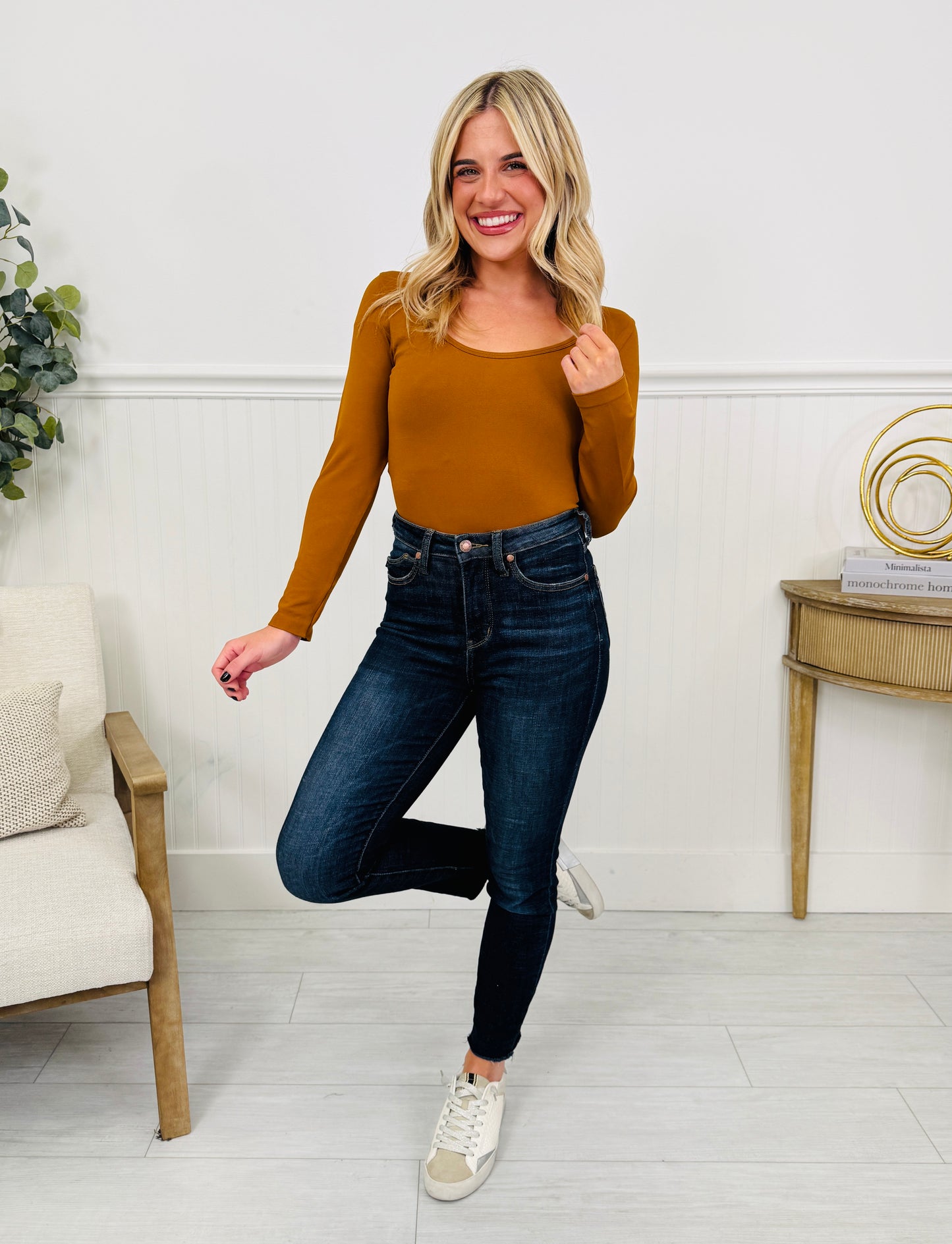 The Seamless Scoop Top In Multiple Colors