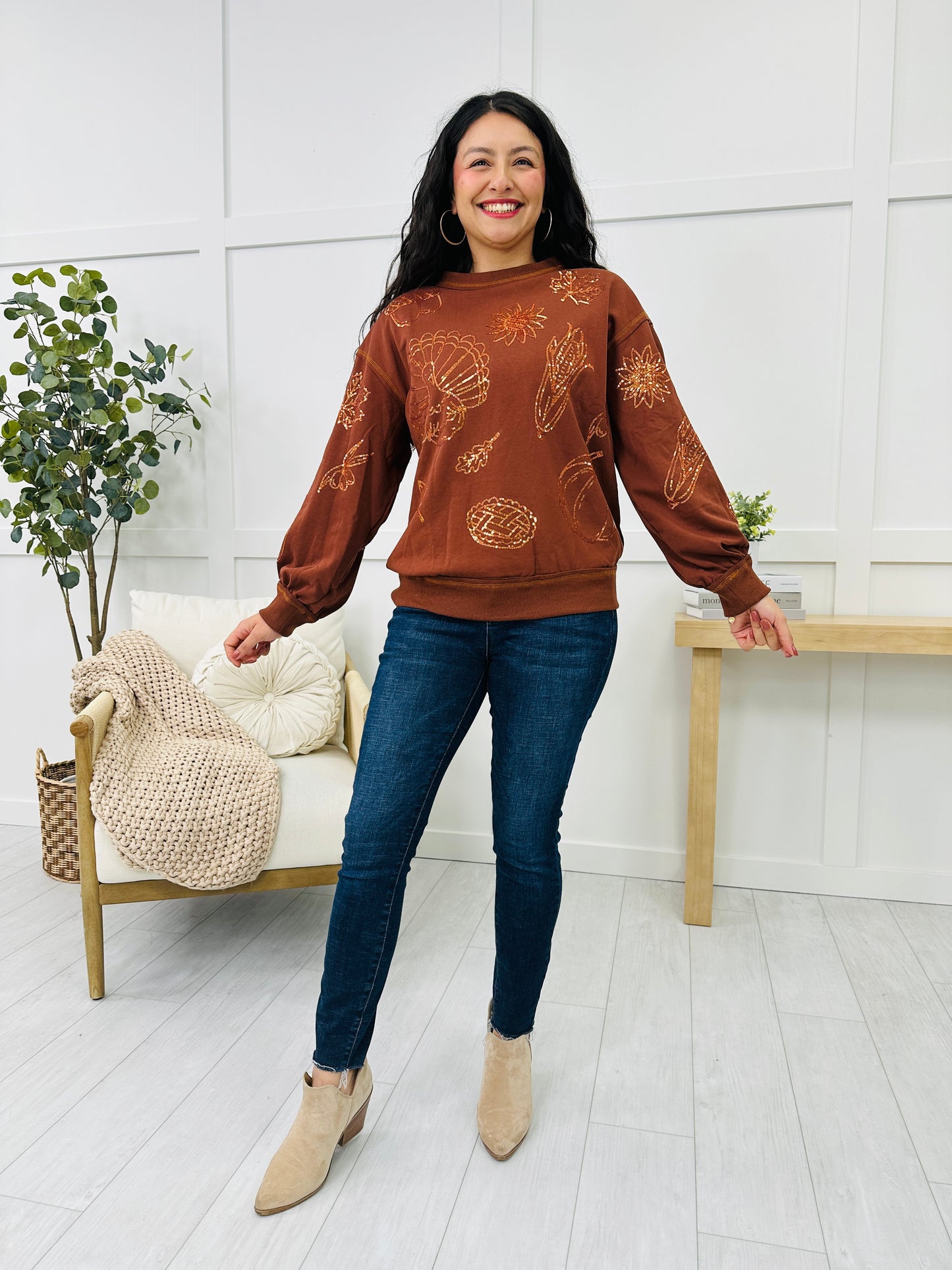 Gather With Grateful Hearts Pullover