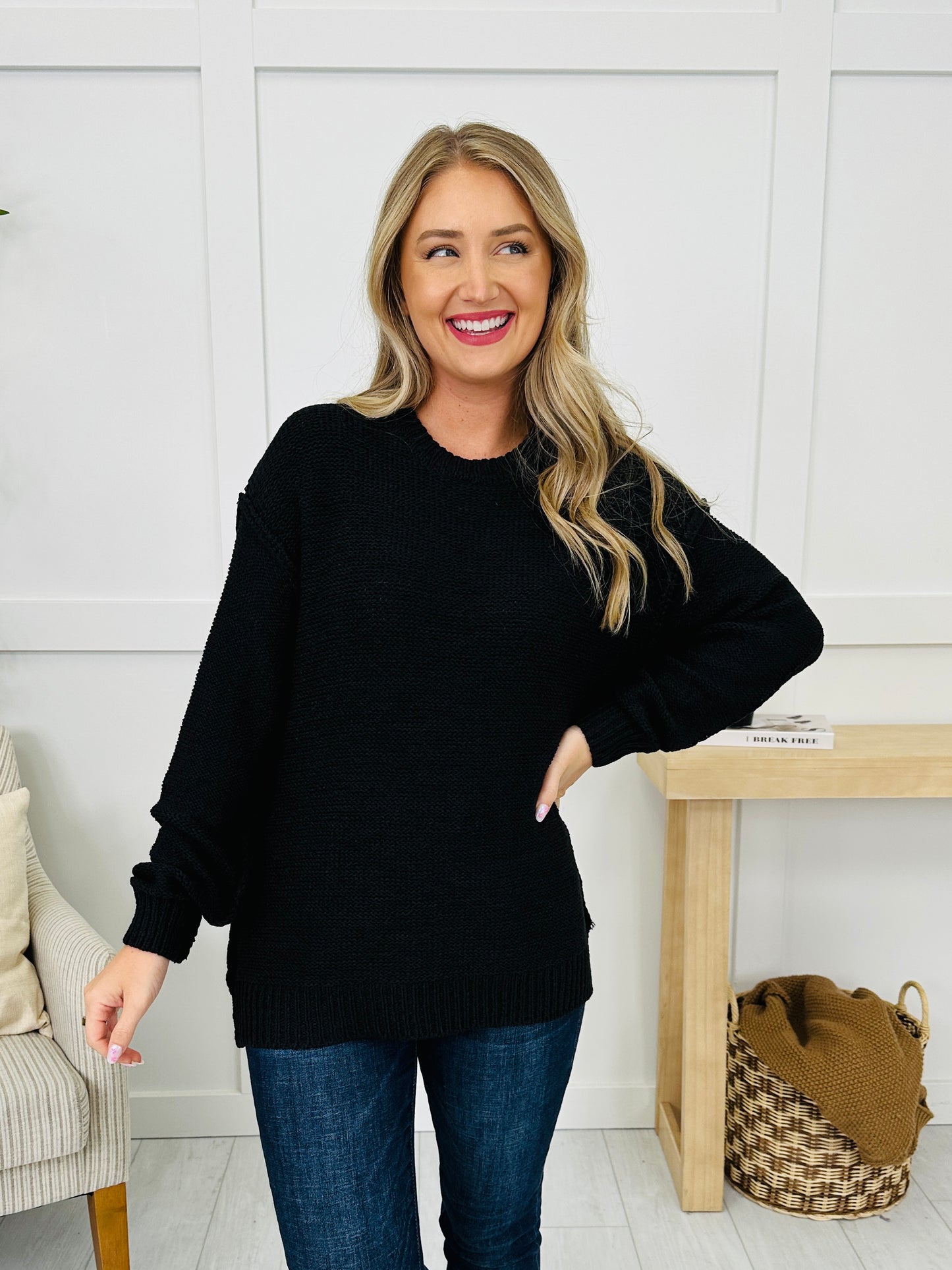 DOORBUSTER! Catch Your Calm Sweater- Multiple Colors!