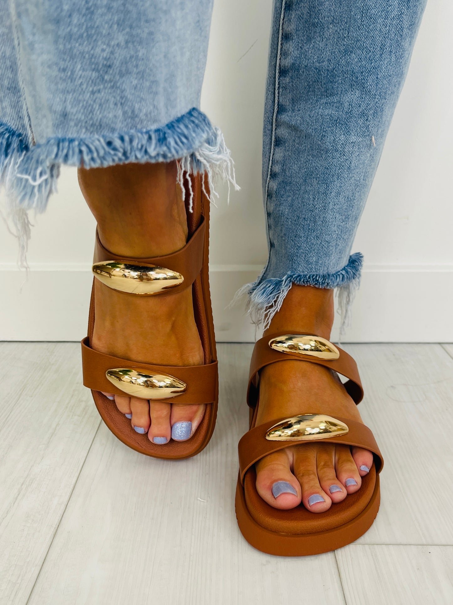 The Polished Pair Sandals In Tan