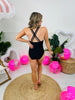 The Natalie One Piece Swimsuit in Black