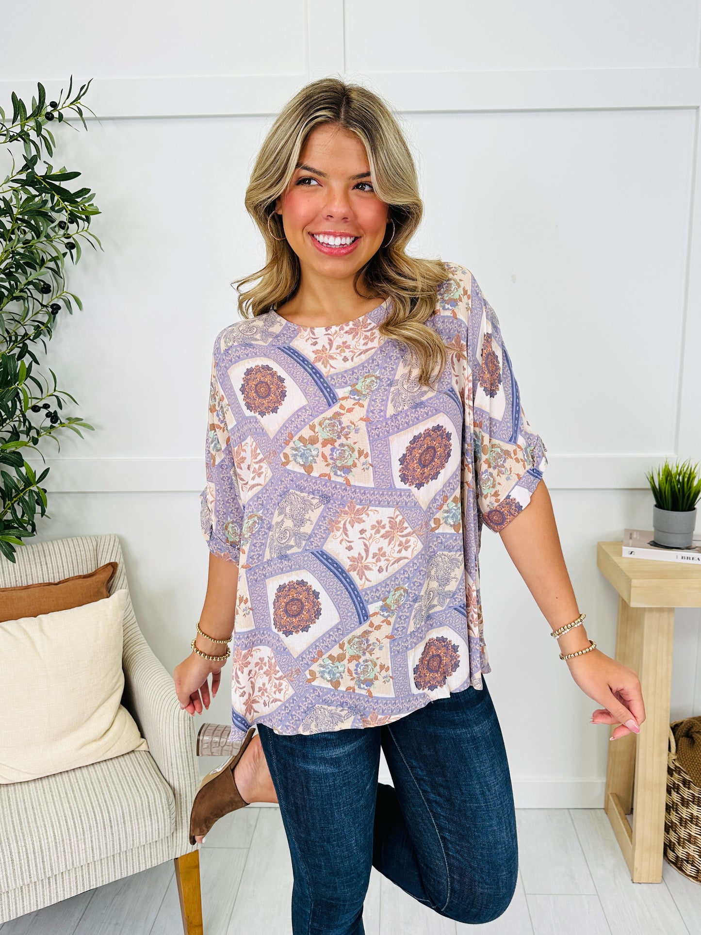 Moroccan Bloom Top