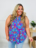 Sunny Days Tank Top in Miami Beach Print