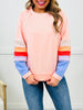 Prism Perfection Pullover In Lt Coral