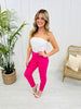 Judy Blue Pretty In Pink Slim Fit Jeans in Reg/Curvy