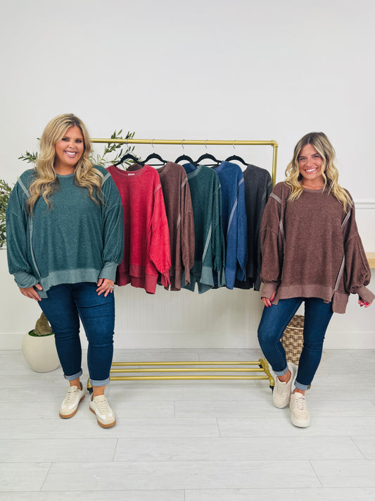 Comfort Comes Easy Top In Multiple Colors