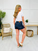 Judy Blue At A Crossroads Criss Cross Shorts