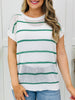 Quiet Coast Top In White