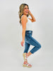 Restock! Judy Blue REG/CURVY Go Against The Grain Capri Jeans