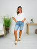 Judy Blue Bermuda Bliss Vintage Washed Bermuda Shorts