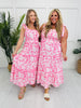 Petals And Promises Dress in Pink/Ivory