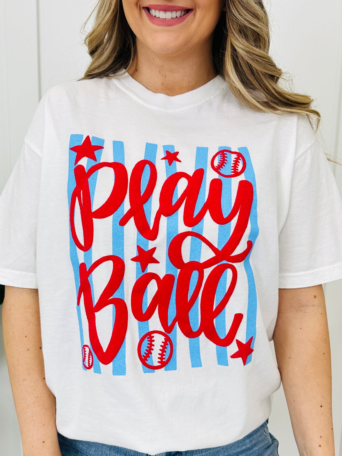 Play Ball Graphic Tee