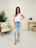 Can't Crop The Feeling MOCO Exclusive Tummy Control Cropped Wide Leg Jeans