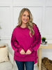 Ruffled Radiance Pullover