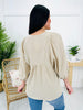 Soft Sophistication Top in Taupe