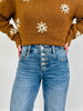 Push Your Buttons Tummy Control Wide Leg Jeans