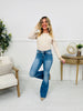 A Flare Affair Tummy Control Flare Jeans