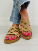 Braided Comfort Sandals In Natural