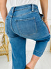Lovervet Right on Cue Wide Leg Utility Jeans