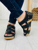 Studded Bliss Wedges In Black