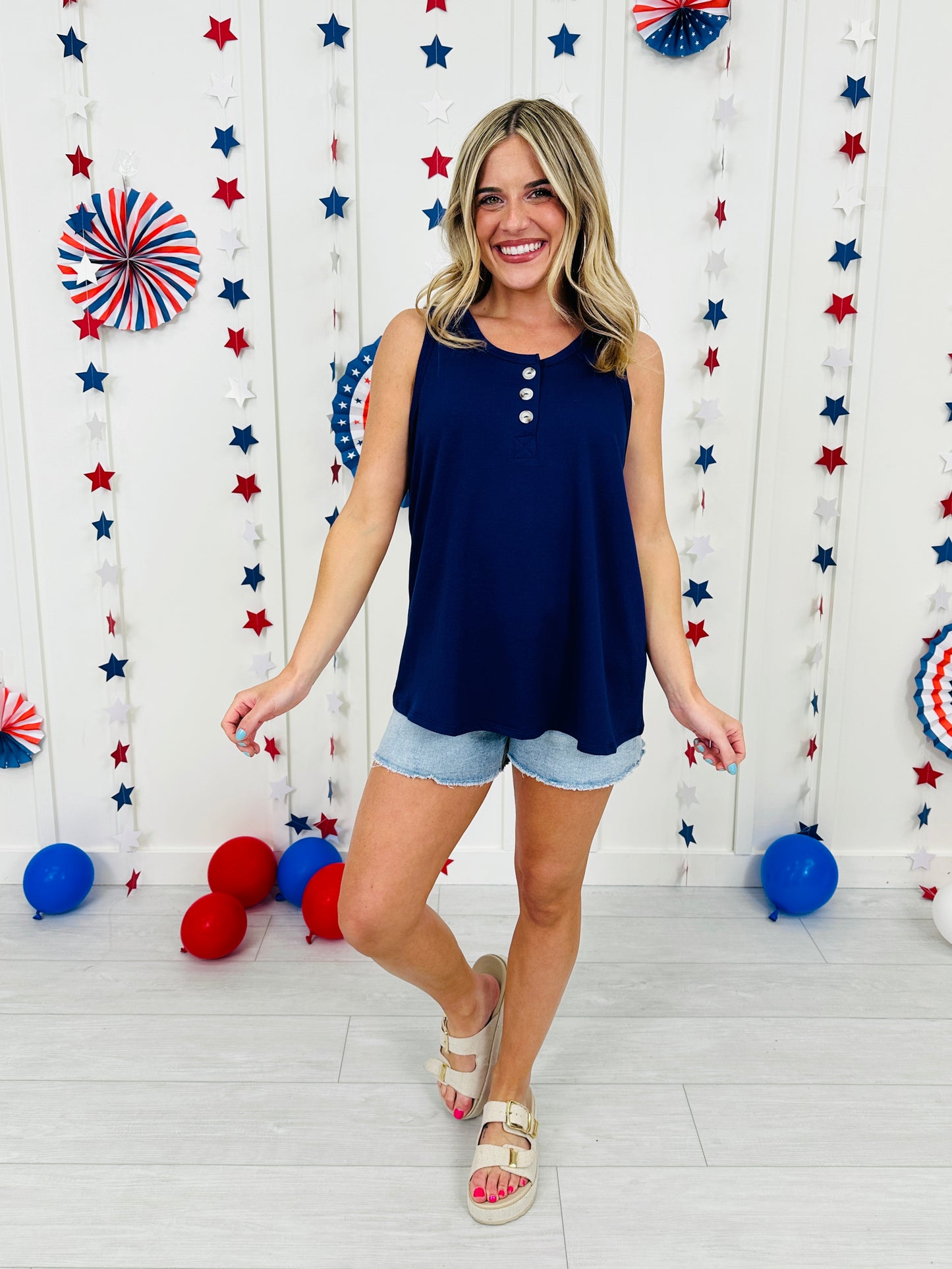 Freedom Flow Tank Top In Multiple Colors